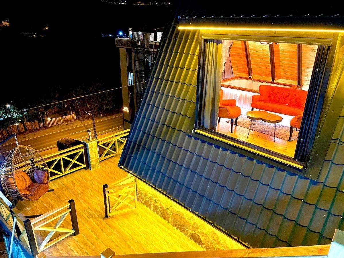 Çamlıhemşin Mirana Bungalovヴィラ エクステリア 写真