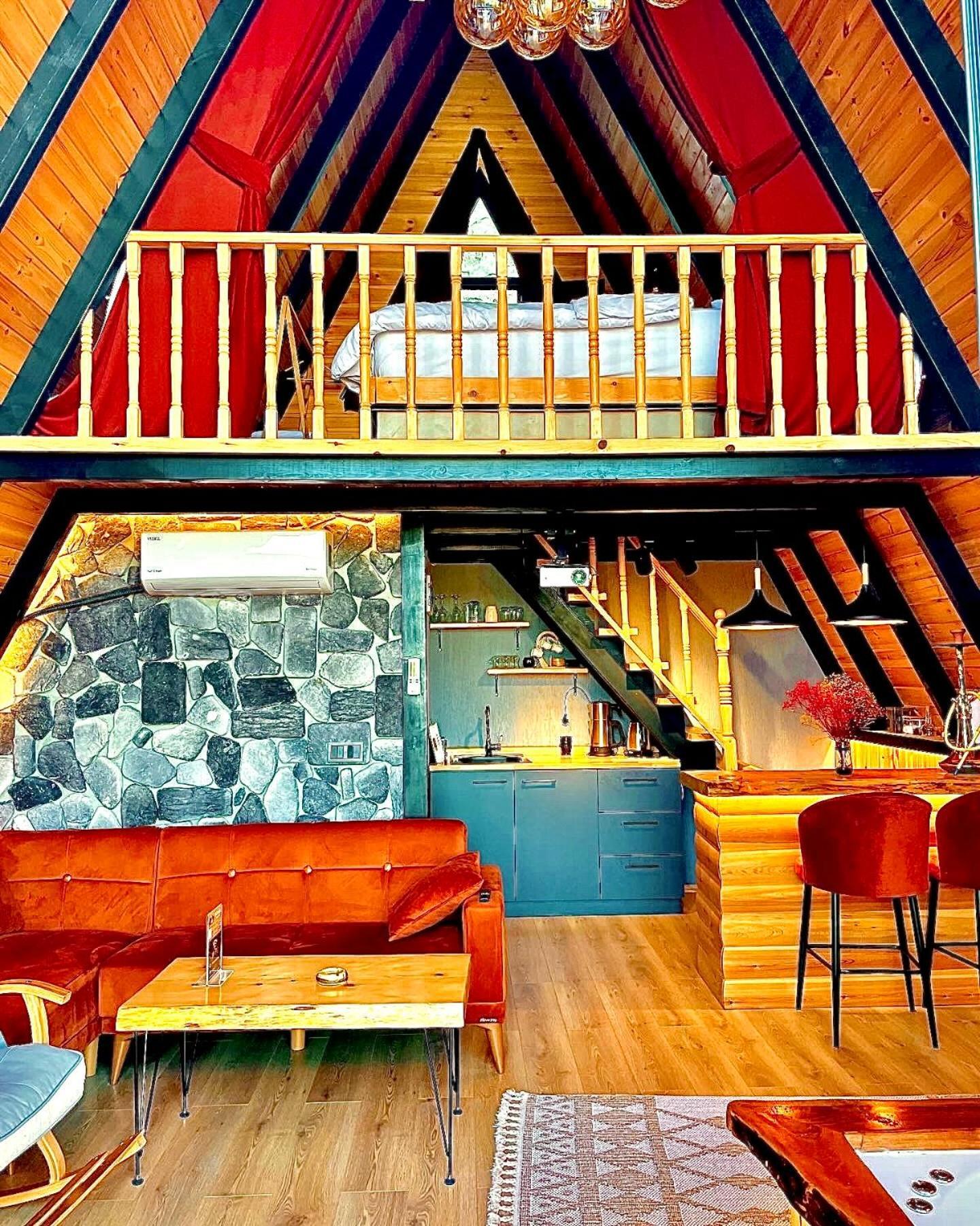 Çamlıhemşin Mirana Bungalovヴィラ 部屋 写真