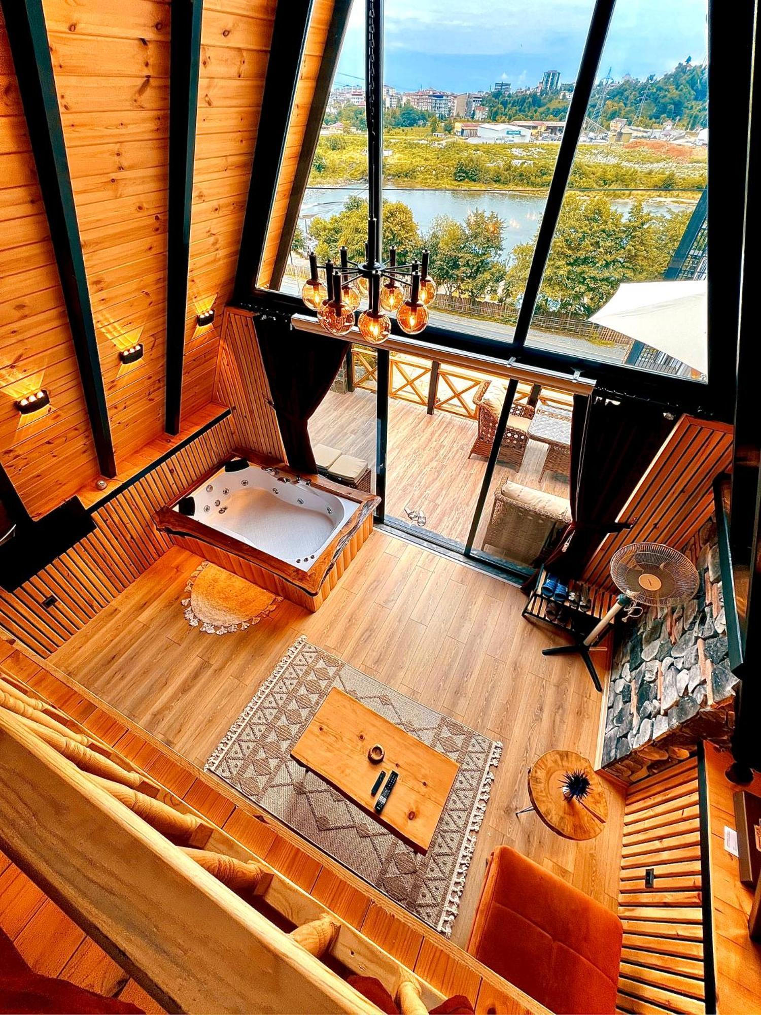 Çamlıhemşin Mirana Bungalovヴィラ 部屋 写真